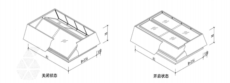 避風(fēng)型電動(dòng)天窗